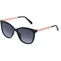 Produktbild: Fossil 3142/S Damen-Sonnenbrille Vollrand Quadratisch Kunststoff-Gestell, schwarz