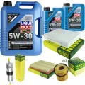 Produktbild: INSPEKTIONSKIT FILTER LIQUI MOLY ÖL 7L 5W-30 für BMW 4 Cabriolet F33 435i