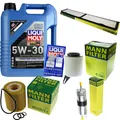 Produktbild: Inspektionspaket 5L Liqui Moly Longtime 5W-30 für BMW 1er E87 116i 118i 120i