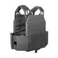Produktbild: Tasmanian Tiger TT Plate Carrier LP MKII Leichter, flacher Plattenträger, Unterzieh-Träger mit abnehmbaren Seitentaschen Titan Grey L