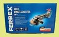 Produktbild: FERREX 20V Akku Winkelschleifer Ø 125 mm Zusatzhandgriff ohne Akku u. Ladegerät