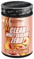 Produktbild: IronMaxx Clear Whey Isolate Zero, 400 g Dose, Pfirsich-Eistee