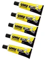 Produktbild: 5 x UHU Alleskleber Kraft Flex und Clean 42g transparent Kleber flüssig