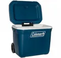 Produktbild: COLEMAN Kühlbox 50QT Xtreme Wheeled 47 L - Kühlbox - blau/weiß