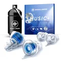 Produktbild: SCHALLWERK ® Music+ | Unauffällige Gehörschutz Ohrstöpsel – dämpfen Lärm & erhalten Tonqualität – Ohrenstöpsel transparent - Earplugs geeignet für Musik, Festival, Arbeit & Lernen