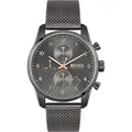 Produktbild: Herrenuhr HUGO BOSS SKY MASTER 1513837 Chrono Edelstahl Mesh Schwarz