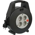 Produktbild: Brennenstuhl Vario Line Kabelbox 4-fach / Mini-Kabeltrommel, 15 m Kabel