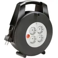Produktbild: Brennenstuhl Vario Line KabelBox 4-fach schwarz/lichtgrau 15m H05VV-F 3G1,5, 1094200
