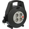 Produktbild: Brennenstuhl - Vario Line Kabelbox 4-fach schwarz/lichtgrau 15m H05VV-F 3G1,5