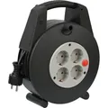 Produktbild: Brennenstuhl - Vario Line Kabelbox 4-fach Schwarz/lichtgrau 15m H05vv-f 3g1,5