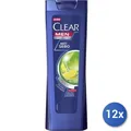 Produktbild: 12x Bundle Clear Shampoo Anti Schuppen Antisebo Haare Cute Fett