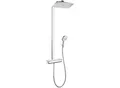 Produktbild: hansgrohe Raindance Select Showerpipe 27286400 E360 1Jet, weiß chrom, mit Brausearm 380 mm