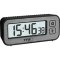 Produktbild: TFA Dostmann 60.2039.10 Quarz Wecker Grau Alarmzeiten 1