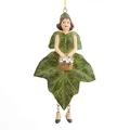 Produktbild: ROSEMARIE SCHULZ Heidelberg Blumenmädchen Dekofigur Grün Efeumädchen