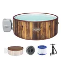 Produktbild: Whirlpool aufblasbar 7 Personen Outdoor Pool Heizung Massage Helsinki 180 x 66cm