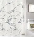 Produktbild: Kleine Wolke Duschvorhang Marble Breite 120 cm (1-tlg), mit Beschwerungsband
