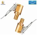 Produktbild: Ventilstecker 8mm Messing für Luftpumpe Reifenventile 2 Stück Adapter Clip