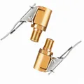 Produktbild: Reifenventil Adapter 2 Stück 8mm Messing Luftpumpe Hebelstecker Gewinde M8 M10