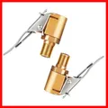 Produktbild: 2 Stück 8mm Autoventil Hebelstecker -  Messing für optimale Reifenwartung