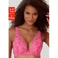 Produktbild: petite fleur Push-up-BH (Packung, 2 Stück) in High Apex Schnittform, Dessous rosa 90