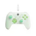 Produktbild: 8Bitdo Ultimate Mini Wired Controller for Xbox with RGB Lighting Fire Ring, Hall Effect Joysticks and Triggers, for Xbox Series X|S, Xbox One, Windows 10/11 - Officially Licensed (Translucent Green)