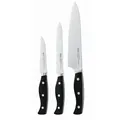 Produktbild: Rösle Messerset Pura, Metall, 3-teilig, 16x38x2.5 cm, ergonomischer Griff, Kochen, Küchenmesser, Messersets