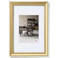Produktbild: walther-design Bilderrahmen Lounge Design JA050G, 40 x 50 cm, Echtglas, Kunststoffrahmen, gold