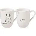 Produktbild: Villeroy & Boch Statement Kaffeebecher 280 ml 2er Set Cat