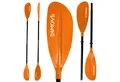 Produktbild: 24Move Doppelpaddel, Stand Up Paddle Aluminium SUP-Paddel, (Winkelverstellung, universell einstellbar, verstellbar, 2-teilig, SUP-Paddel), für Paddelboards, Kajakboot und Ruderboot