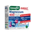 Produktbild: TAXOFIT Magnesium 400+B1+B6+B12+Folsäure 800 Gran. 20 St.