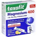 Produktbild: TAXOFIT Magnesium 400+B1+B6+B12+Folsäure 800 Gran., 20 St PZN 02597700