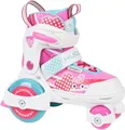 Produktbild: HUDORA 22042 Rollschuhe My First Quad 2.0 Mädchen Pink Größe 26-29 Outdoor Sport