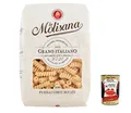 Produktbild: 20x La Molisana Fusilli Corti Bucati N. 108 Pasta Lenta Lavorazione Teigwaren aus Hartweizengrieß Bronze-Zeichnung 500g + Italian Gourmet Polpa 400g