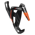 Produktbild: Elite Elite Unisex – Erwachsene Custom Race Plus Trinkflaschenhalter, Schwarz,Orange, Einheitsgröße