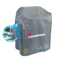 Produktbild: Landmann Grillabdeckung | PVC Grillzubehör - Wetterfest | Abdeckhaube für Grills | Grillhaube, Abdeckplane für Outdoor | Wetterschutzhaube für Grill - reißfest | 120x60x100 cm