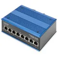 Produktbild: Digitus Professional DN-651 Industrial Desktop Gigabit Switch,  8x RJ-45