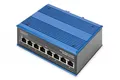 Produktbild: DIGITUS Digitus DN-651119 Netzwerk-Switch L2 Gigabit Ethernet (10/100/1000) Schwarz, Blau (DN-651119)