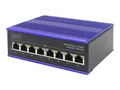 Produktbild: DIGITUS DN-651119 8 Port Gigabit Ethernet Netzwerk Switch, Industrial, Unmanaged