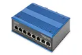Produktbild: DIGITUS Netzwerk-Switch - 8-Port Gigabit Ethernet - DIN-Rail Montage - Klemmleis