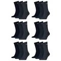 Produktbild: PUMA 18 Paar Sportsocken Tennis Socken Gr. 35-49 Unisex für sie und ihn, Farbe:321 - Navy, Socken & Strümpfe:39-42