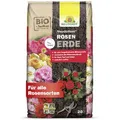 Produktbild: Neudorff NeudoHum RosenErde – Torffreie Bio-Erde mit Mycorrhiza fördert kräftige Rosen und Blüten. Ideal für Beet, Topf und Kübel, 20 Liter