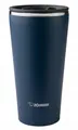 Produktbild: Thermobecher Büro 450ml Blau Edelstahl Vakuum Isoliert