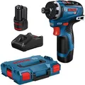 Produktbild: Bosch Akku-Bohrschrauber GSR 12V-35 HX, 12V / 3,0Ah, mit 2 Akkus, Ladegerät und Koffer