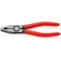 Produktbild: KNIPEX 03 01 180 SB Kombizange mit Kunststoff überzogen schwarz atramentiert 180 mm