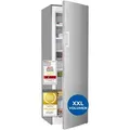 Produktbild: Exquisit Gefrierschrank, 204 Liter, NoFrost, Schnellgefrieren, 39 dB, wechselbarer Türanschlag, elektronische Bedienung, GS5271-NF-H-040D Inoxlook