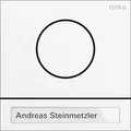 Produktbild: Gira 5565902 System 106 Türstationsmodul, Verkehrsweiß