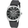 Produktbild: Regent F-1590 Herren-Armbanduhr Gut Ablesbar Edelstahl/Schwarz - Schwarz