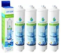 Produktbild: 4x AquaHouse UIFH Kompatibel für Haier 0060823485A Kemflo Aicro Wasserfilter für Haier, CDA, Firstline, Frigistar Kühlschränke
