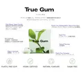 Produktbild: True Gum Minze - Plastikfreier Biologisch Abbaubarer Veganer Kaugummi 21g