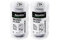Produktbild: AccuCell Universal Mono D Adapter im 2er Pack für 1 oder 2 Mignon, AA, LR6, FR Batterie